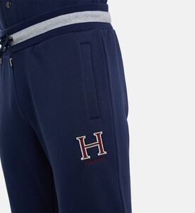 Hackett London Logo-embroidery Regular-fit Pants, Model View