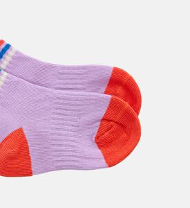 Bobo Choses Character Design Ribbed Striped Socks, Packshot View