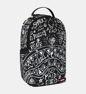 Sprayground Crazy Thoughts Dlxsr Backpack, Packshot View