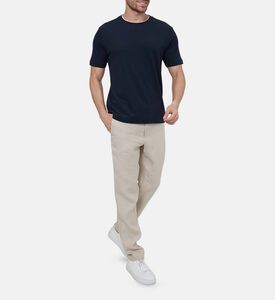 Vince Casual Drawstring Closure Pants, Grey, S, Model View