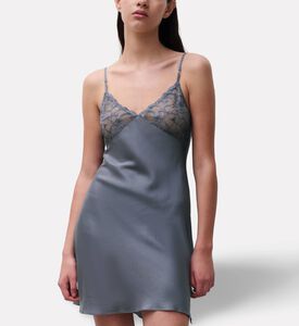 Chantelle Scalloped Edges Lace Nightdress, Model View