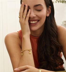 Ottoman Hands Lapis Starburst Stud Earrings, Packshot View