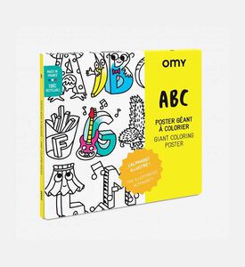 ملصق تلوين كبير أبجدية