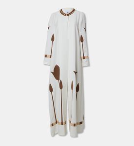 Arad Ghaderian Tailored Patchwork Abaya, Packshot View