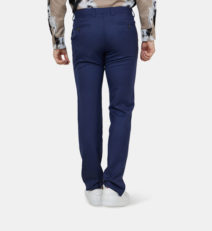 بنطال تشينو صوف فيرجن بقصة مستقيمة