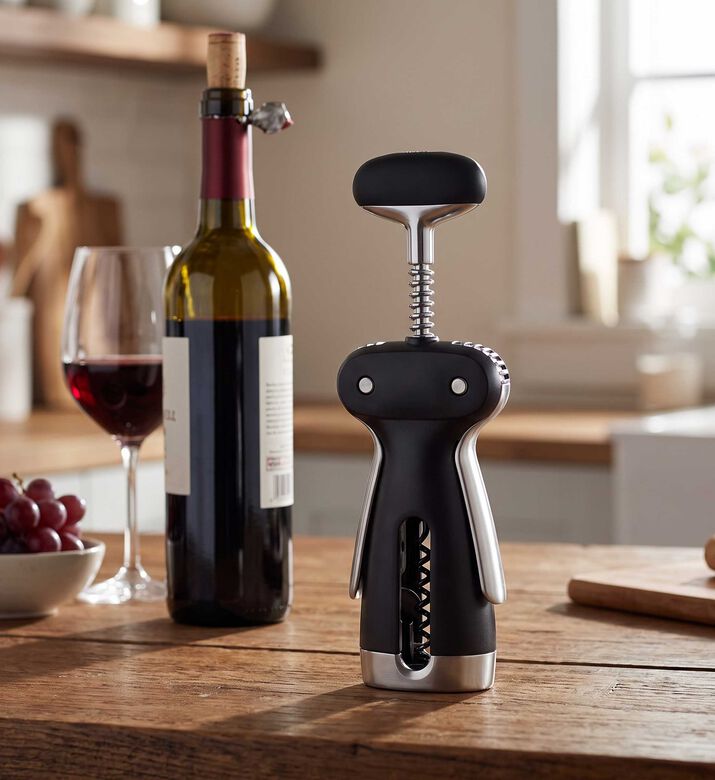 Oxo Good Grips Removable Foil Cutter Winged Steel Corckscrew, Packshot View