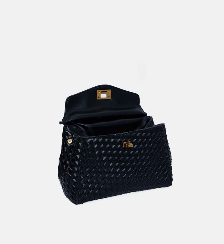 Lucia Classic Top Handle Woven Bag