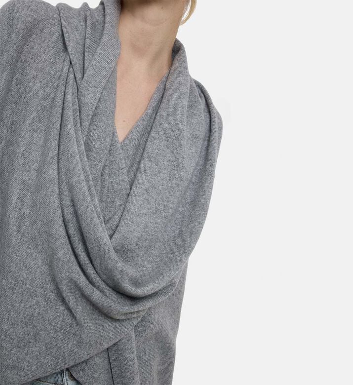 Alice and Olivia Drape-detail Regular-fit Pullover, Model View Alice and Olivia Drape-detail Regular-fit Pullover, Model View