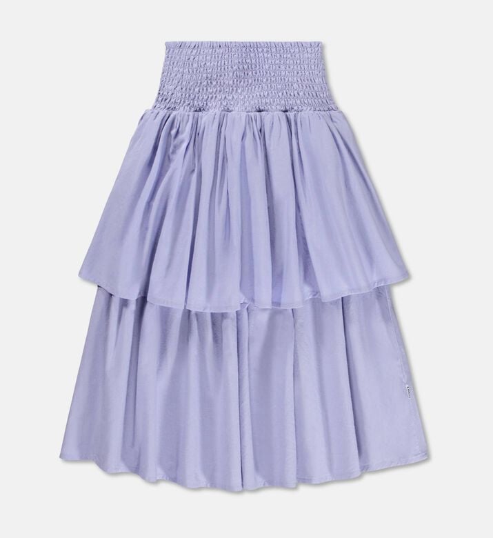 Molo Brenna Smocked Waistband Tiered Skirt, Packshot View