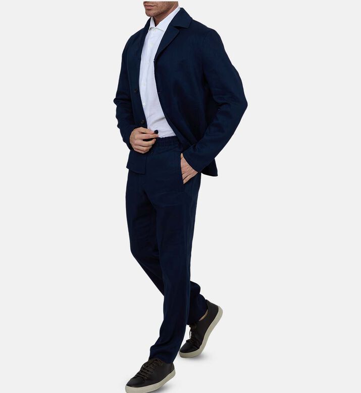 Stretch Micro Wool Classic-fit Joggers