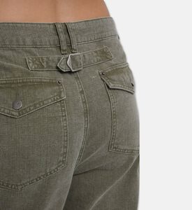 Soeur Minimalist Wide-leg Jeans, Model View