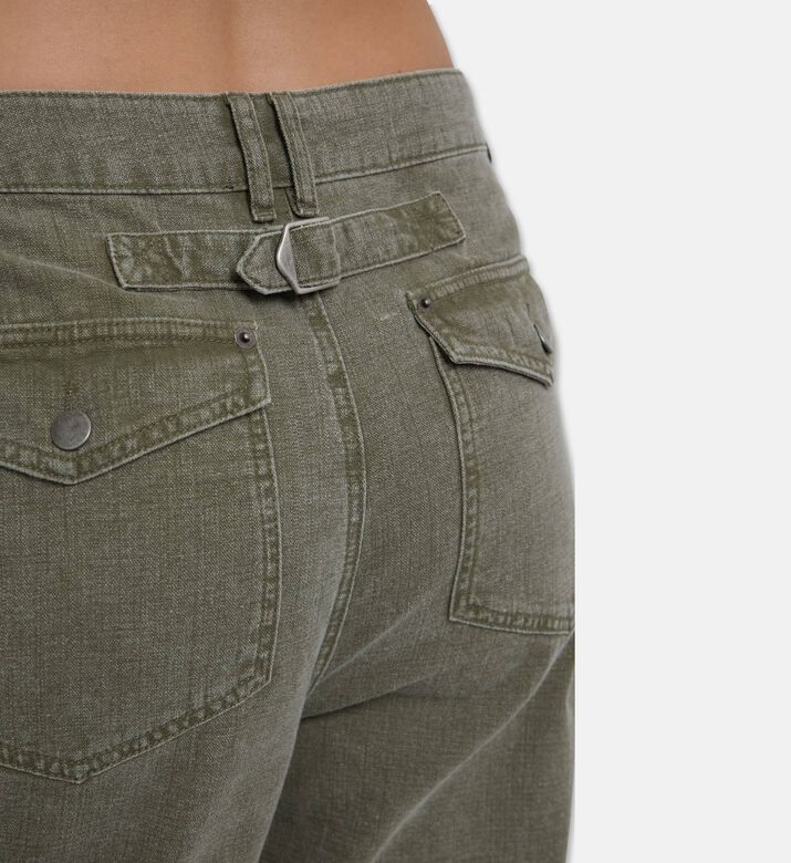 Soeur Minimalist Wide-leg Jeans, Model View