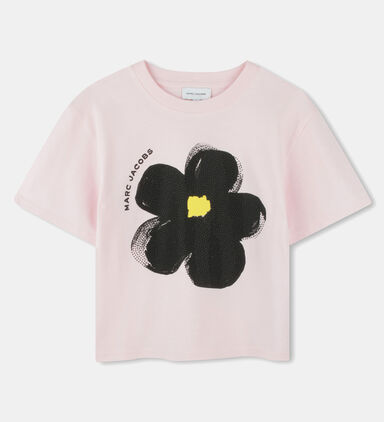 Cotton Floral Graphic T-shirt