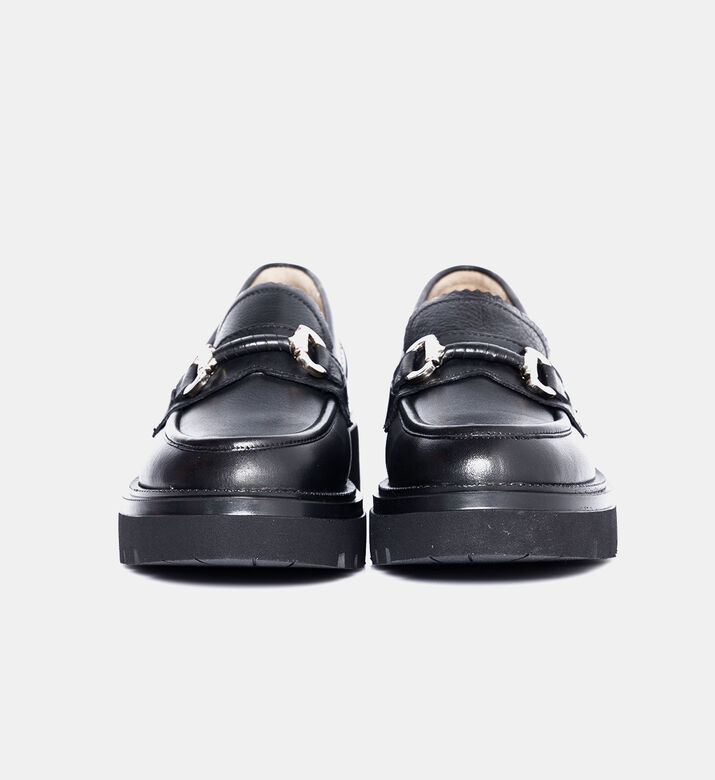 حذاء لوفر سها الإرتداء بحلي ذهبي اللون