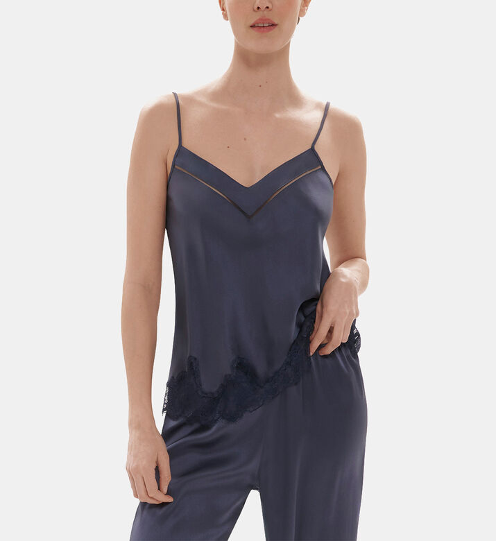Nocturnal Silk Top