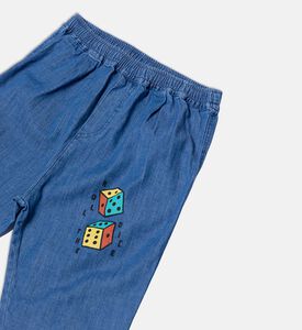 Bobo Choses Dice-print Elasticated Waistband Shorts, Packshot View