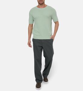 Samsoe Sanoah Classic Button Closure Pants, Model View