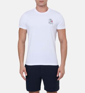 Embroidered Short-sleeve Regular-fit T-shirt
