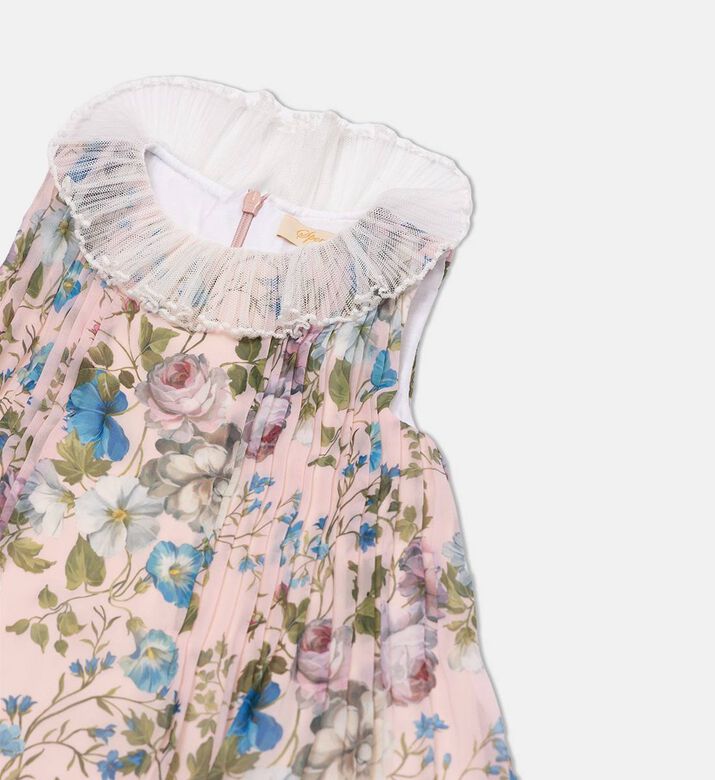 All-over Flower-print Sleeveless Dress All-over Flower-print Sleeveless Dress