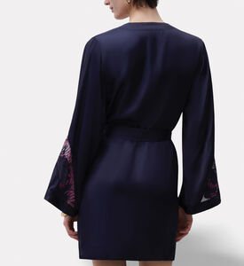 Chantelle Satin Kimono Robe, Model View
