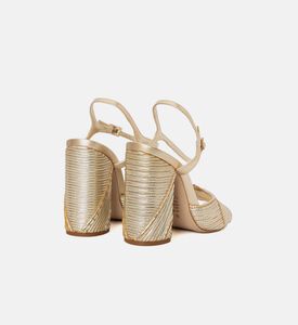 Lupita Platinum Gold Sandals Lupita Platinum Gold Sandals