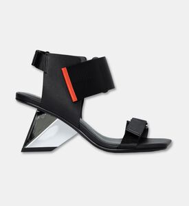 UN United Nude Cow Leather Reflective Inlays Heel, Black, Eu-40, Packshot View