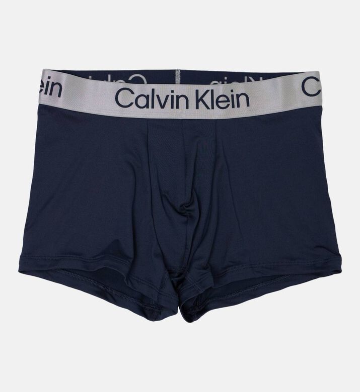 Calvin Klein Cotton Multi Color 3-pack Trunks, Black, S, Packshot View