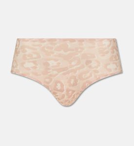 Chantelle Leopard-print Shorty Panties, Beige, Packshot View