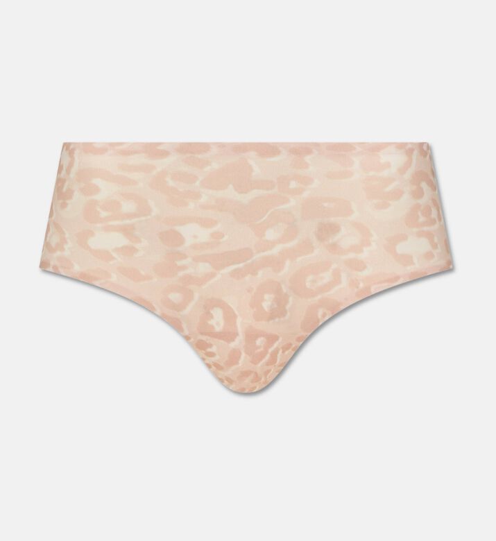 Chantelle Leopard-print Shorty Panties, Beige, Packshot View