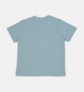 Maison Kitsune Ts Head, Blue, 8y, Packshot View