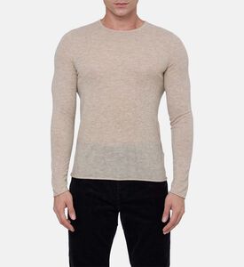 Teiss Cashmere Semi-sheer Sweater