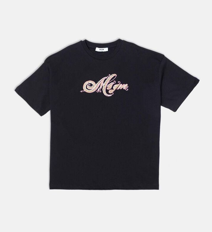 Logo-embroidery Short-sleeve T-shirt