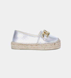 حذاء اسبادريل مسطح معدني