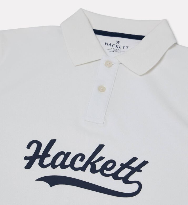 Hackett London Logo-print Regular-fit Polo Shirt, Packshot View