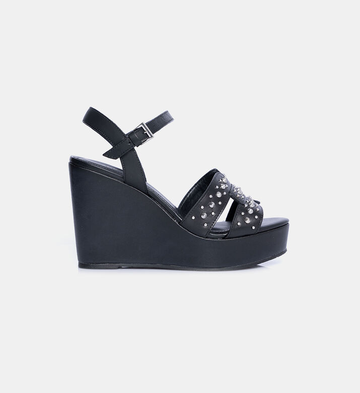 Round Toe High Platform Heels
