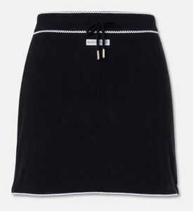 Marine Serre Light Ribbed Midi Skirt, Packshot View