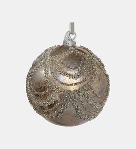 زخرفة الكرة الزجاجية المزخرفة