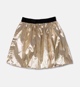 DKNY Metallic Elastic Waistband Skirt, Packshot View