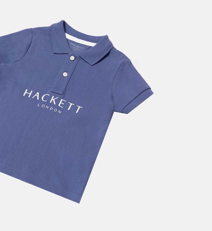 قميص بولو بطبعة شعار بتصميم مناسب قميص بولو بطبعة شعار بتصميم مناسب