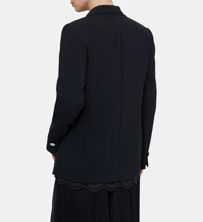 Jeweled Buttons Blazer Jacket Jeweled Buttons Blazer Jacket