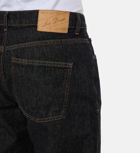Les Deux Ricky 2-tone Denim Pants, Model View