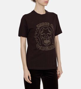 تيشيرت إدوين بياقة دائرية وأكمام قصيرة