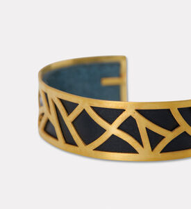 Raife Bangle Black Abstract, Packshot View