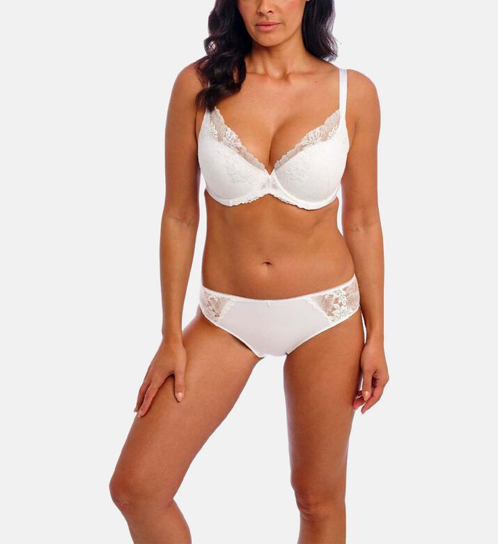 Lace Panels Mid-rise Briefs