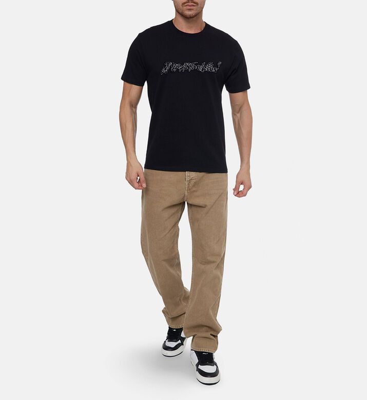 The Kooples Logo-print Regular-fit T-shirt, Model View