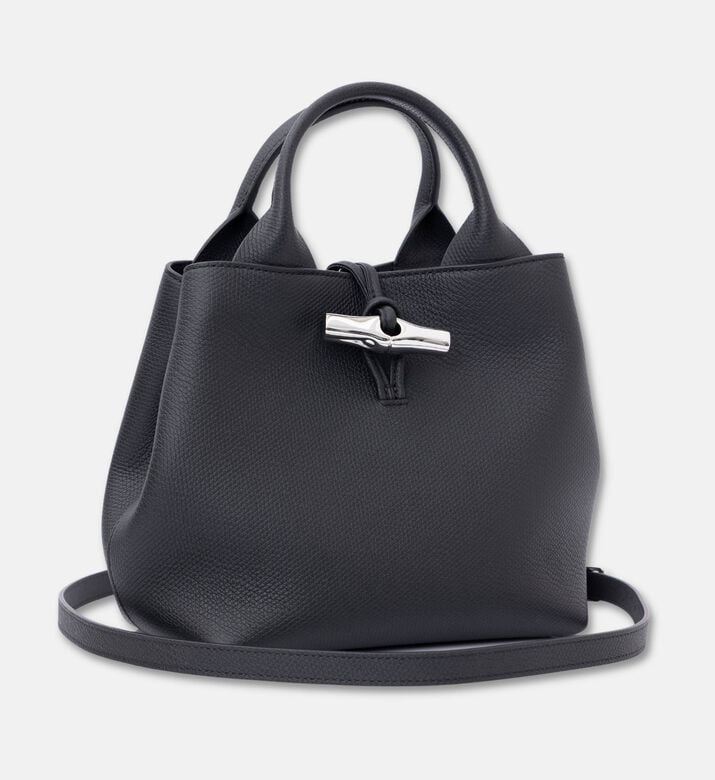 Longchamp Le Roseau Grained Leather Top Handle Bag, Packshot View