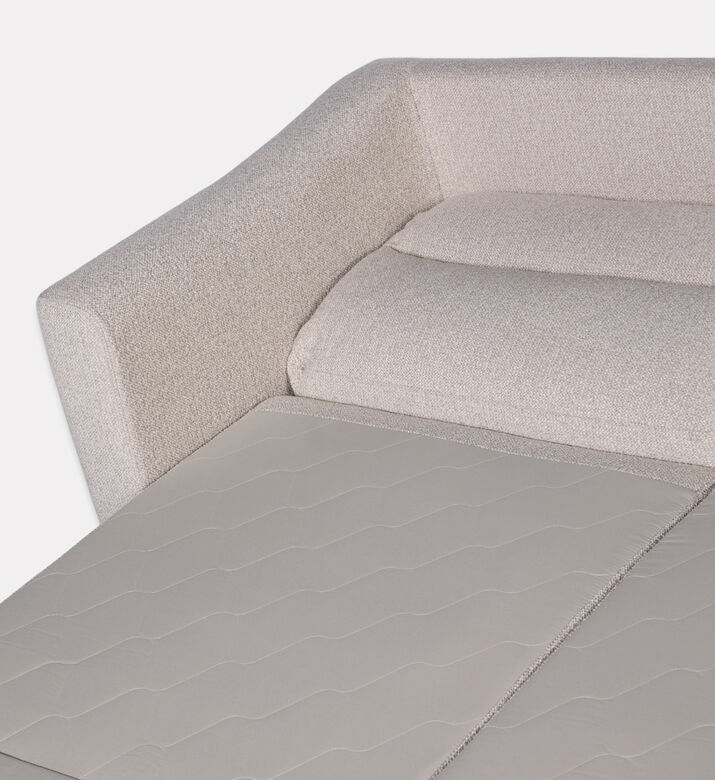 Home Deco and More Sofabed Lucy 2.5 Seater, Beige, Packshot View