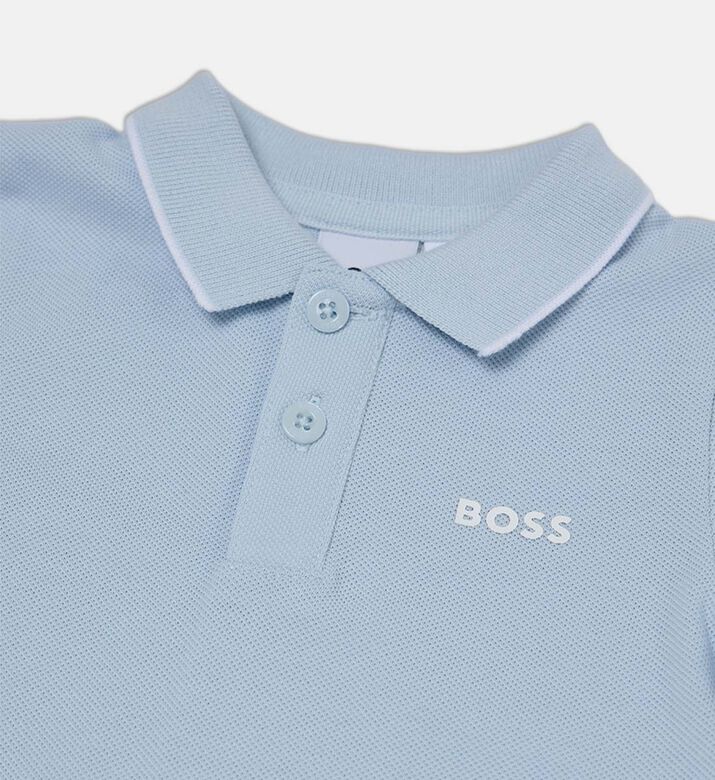 Boss Polo Ss, Blue, 36m, Packshot View Boss Polo Ss, Blue, 36m, Packshot View