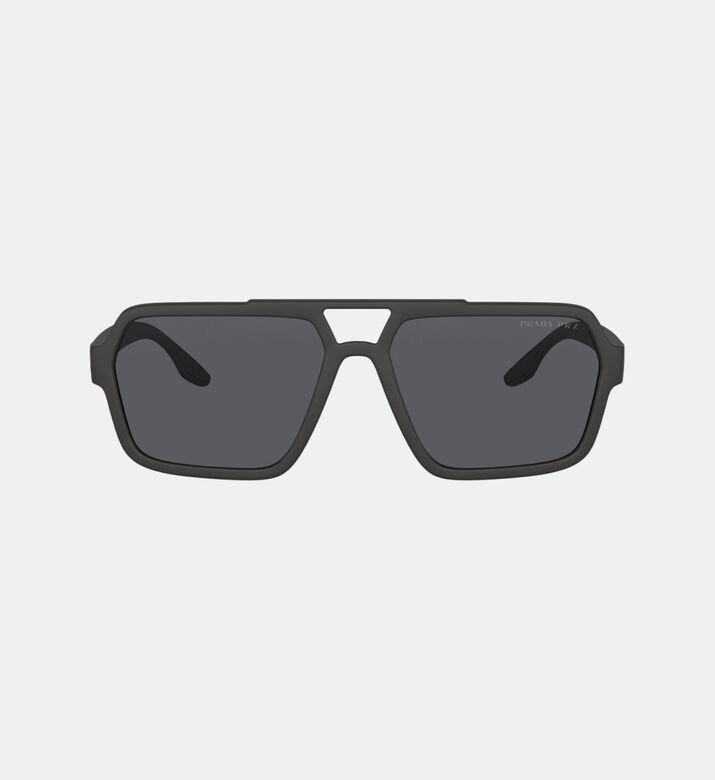 Acetate Pilot Shape Sunglasses 59