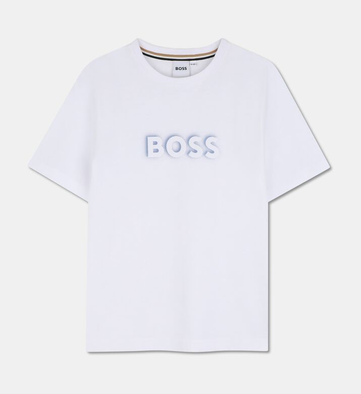 Boss Ts Casual, White, 8y, Packshot View